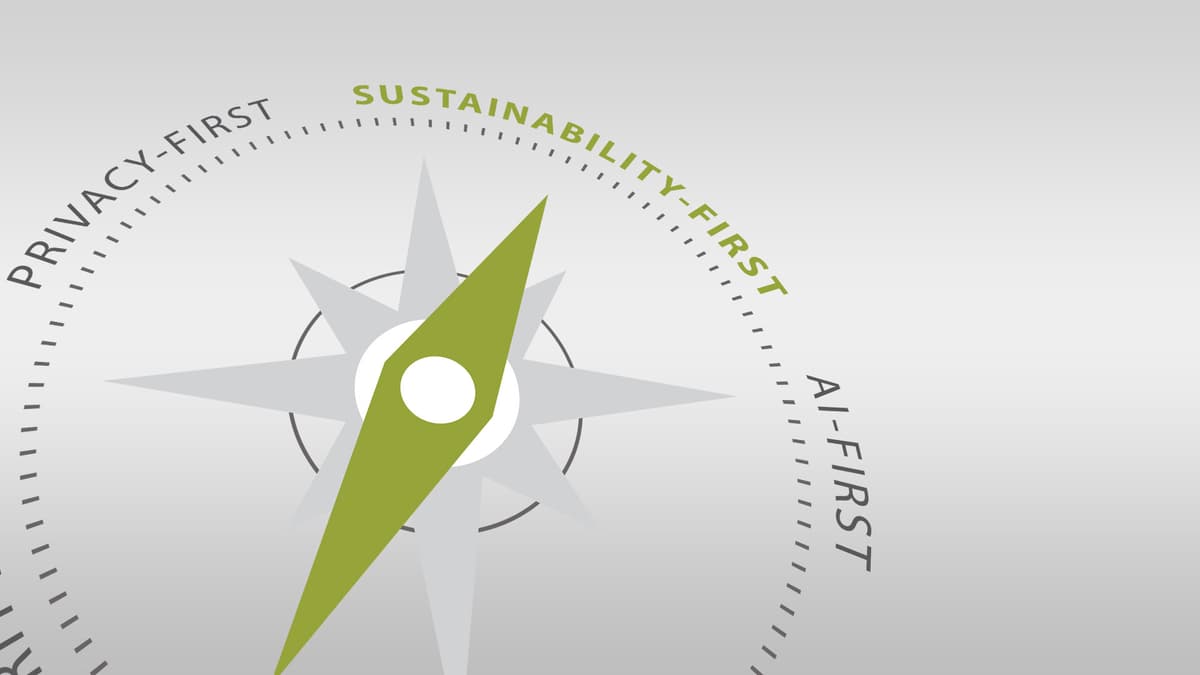Sustainability-First illustration